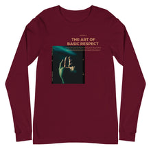 Load image into Gallery viewer, Respect Unisex Long Sleeve Tee