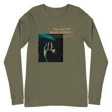 Load image into Gallery viewer, Respect Unisex Long Sleeve Tee