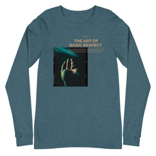 Load image into Gallery viewer, Respect Unisex Long Sleeve Tee
