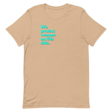 Load image into Gallery viewer, Protect Women Unisex Tee (Aqua)
